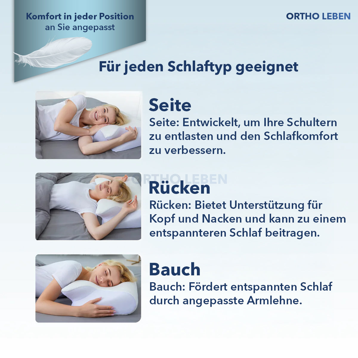 ErgoDream - Memory Kissen