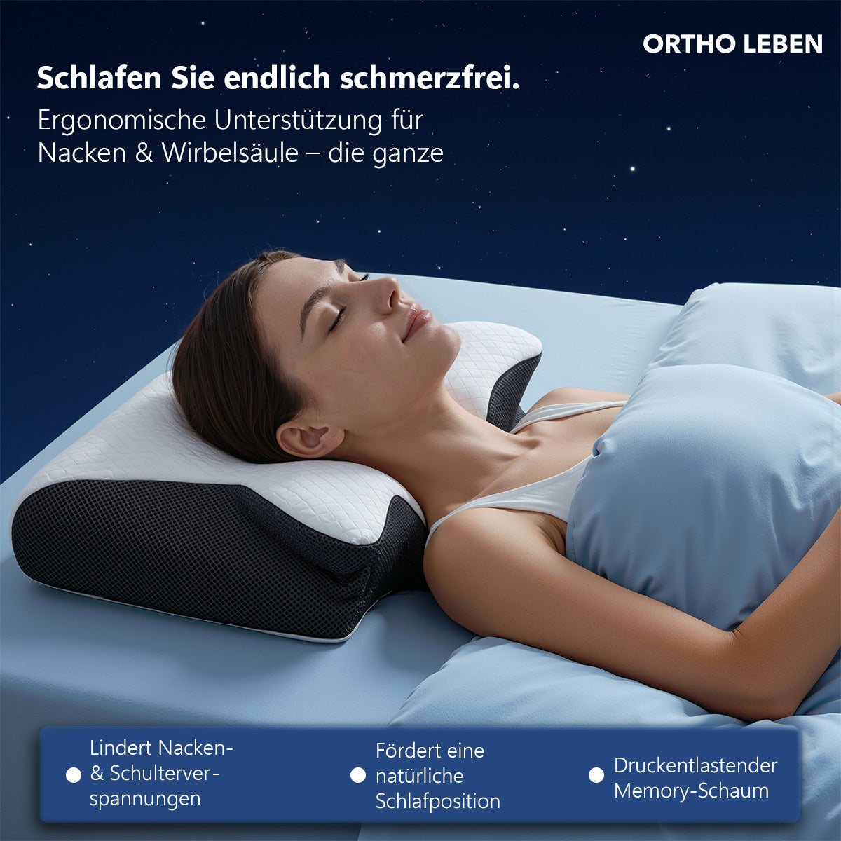 ErgoSleep Memory Kissen
