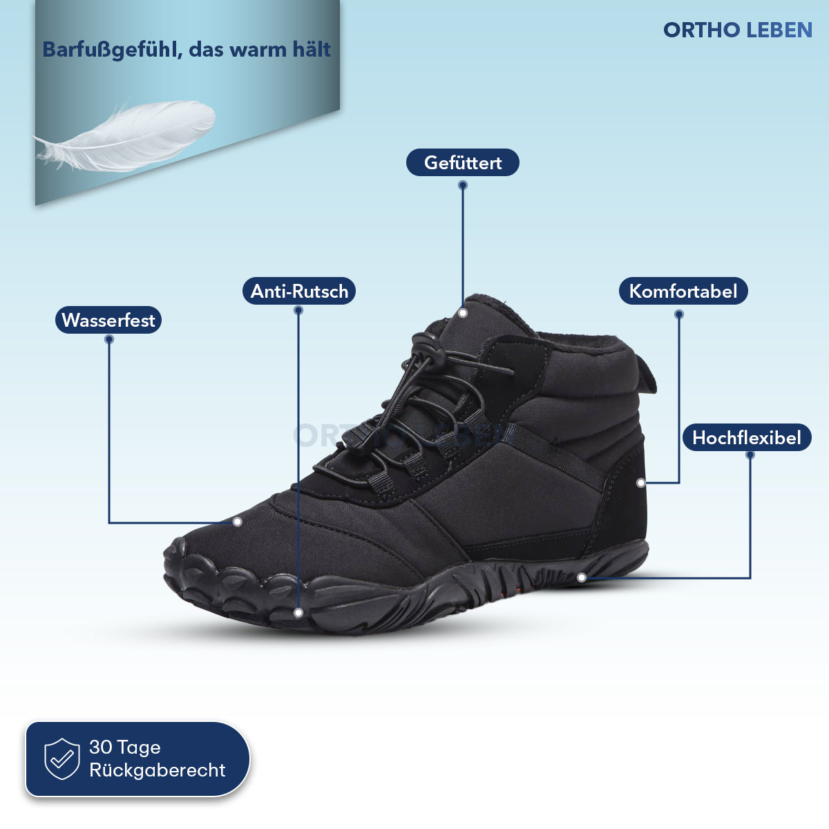 FrostFlex - Winter Barfußschuh
