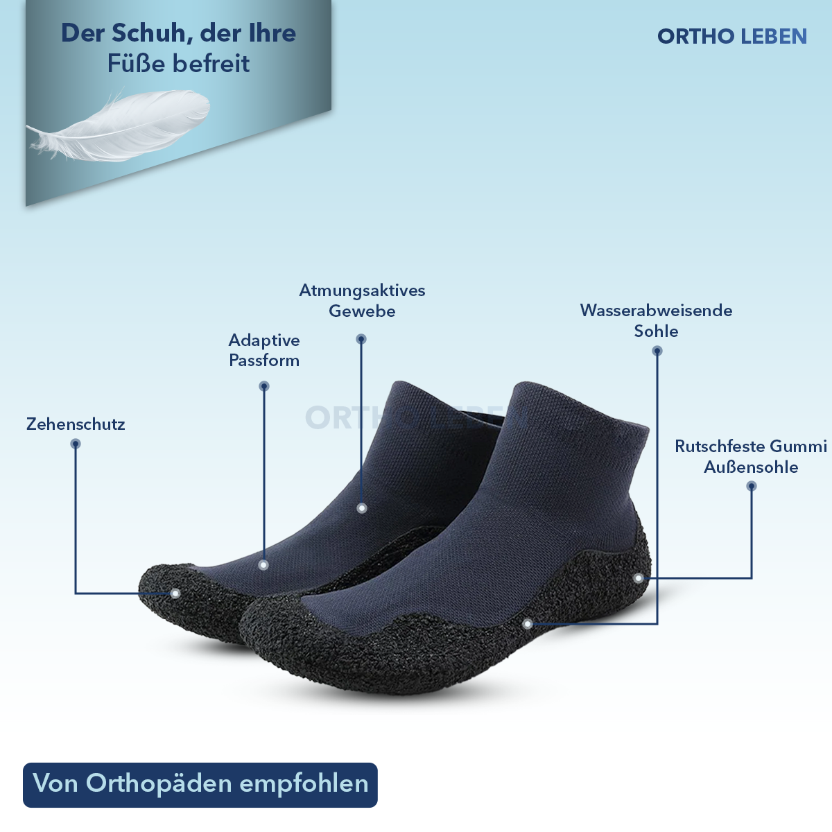 SockFit - Barfußschuhe