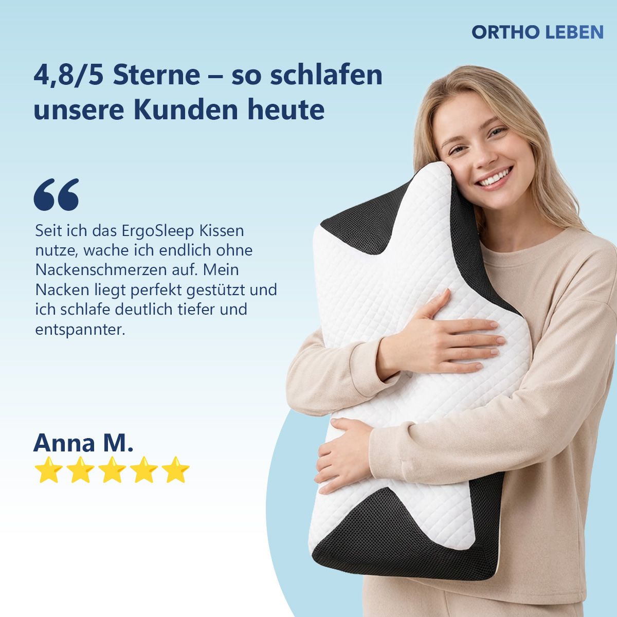 ErgoSleep Memory Kissen