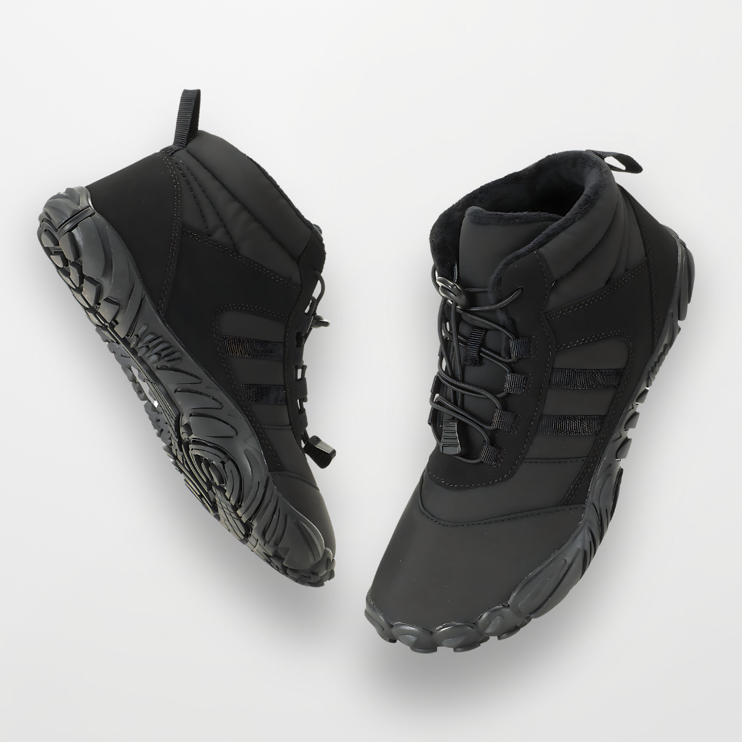 Winter Pro Barfußschuh in Schwarz