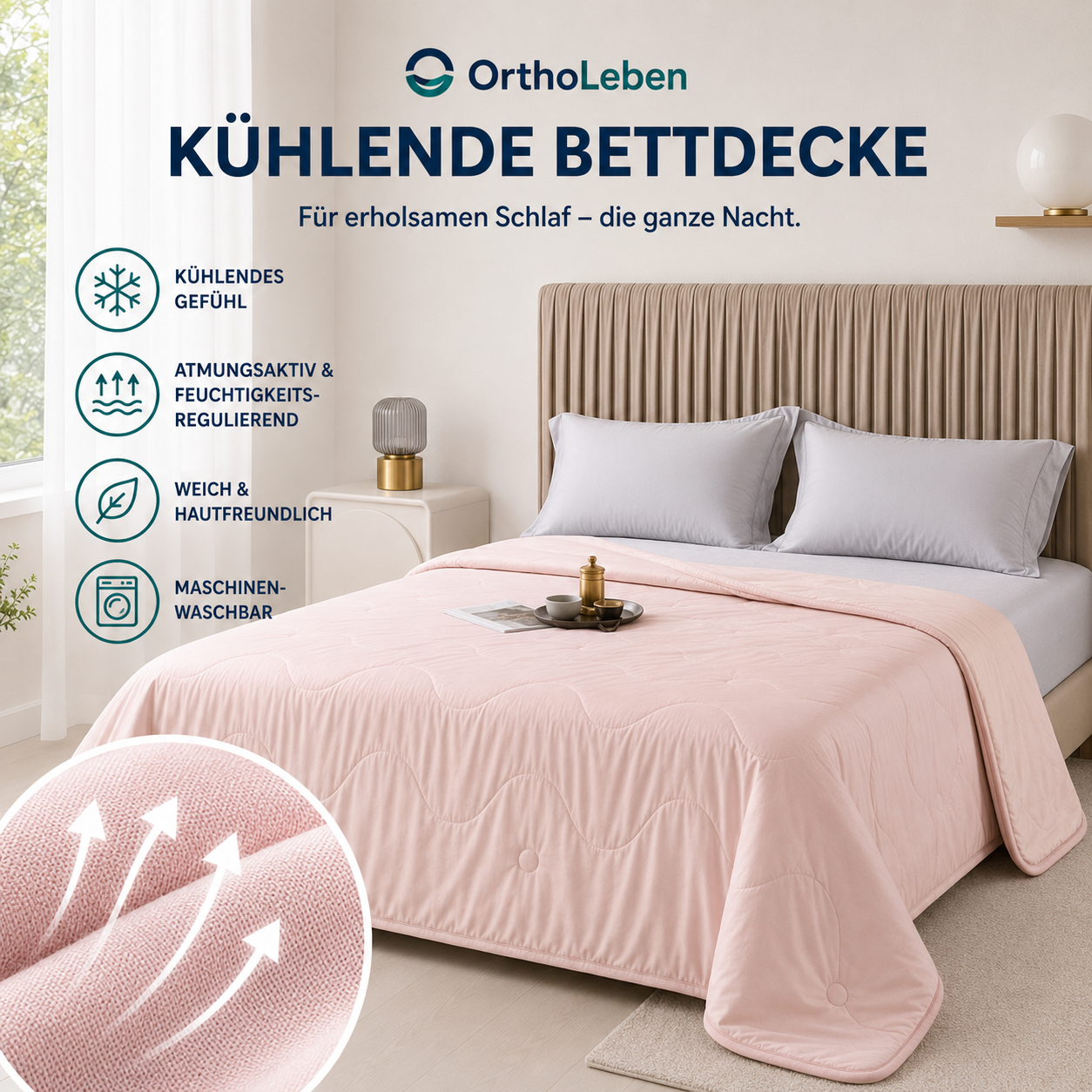 OrthoLeben® Cooling Bettdecke