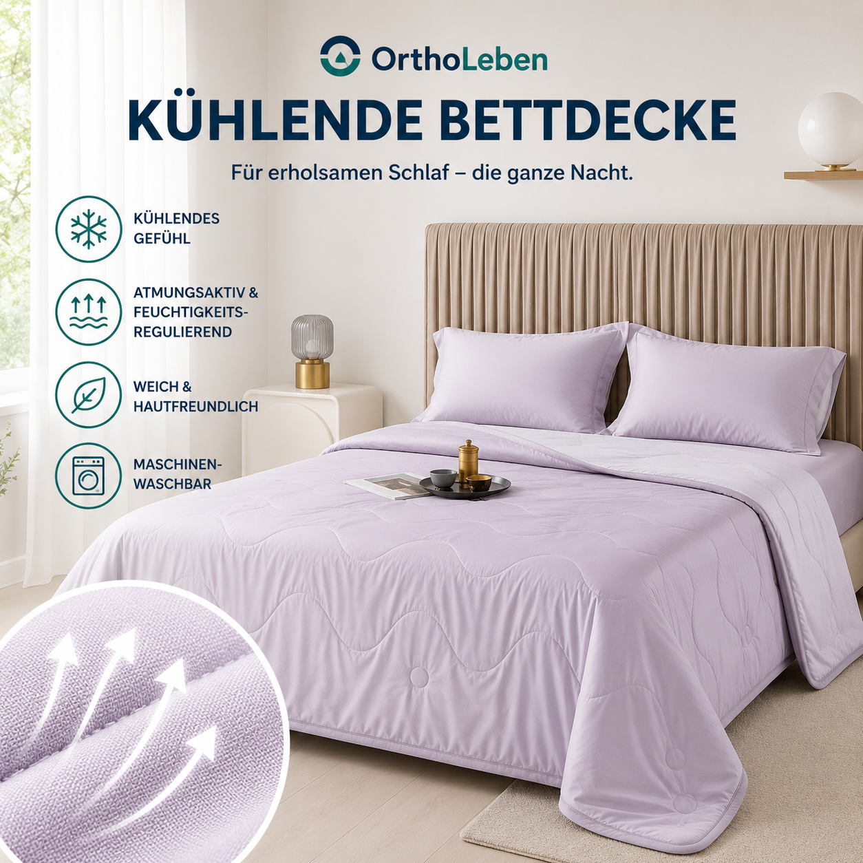 OrthoLeben® Cooling Bettdecke