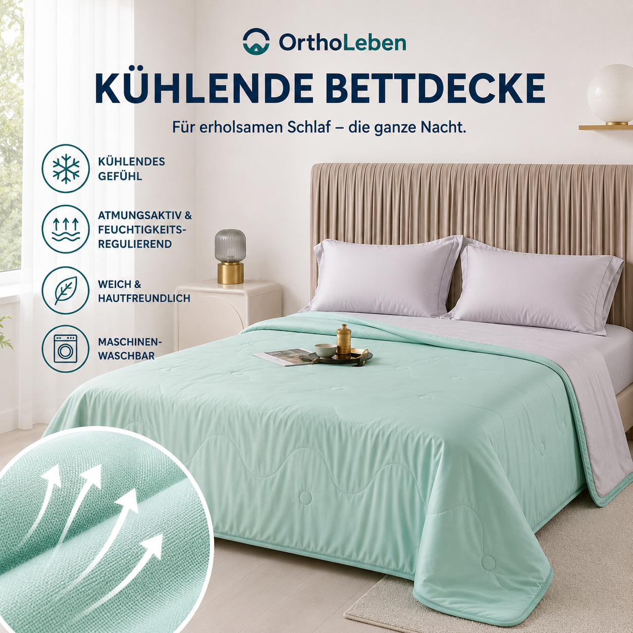 OrthoLeben® Cooling Bettdecke