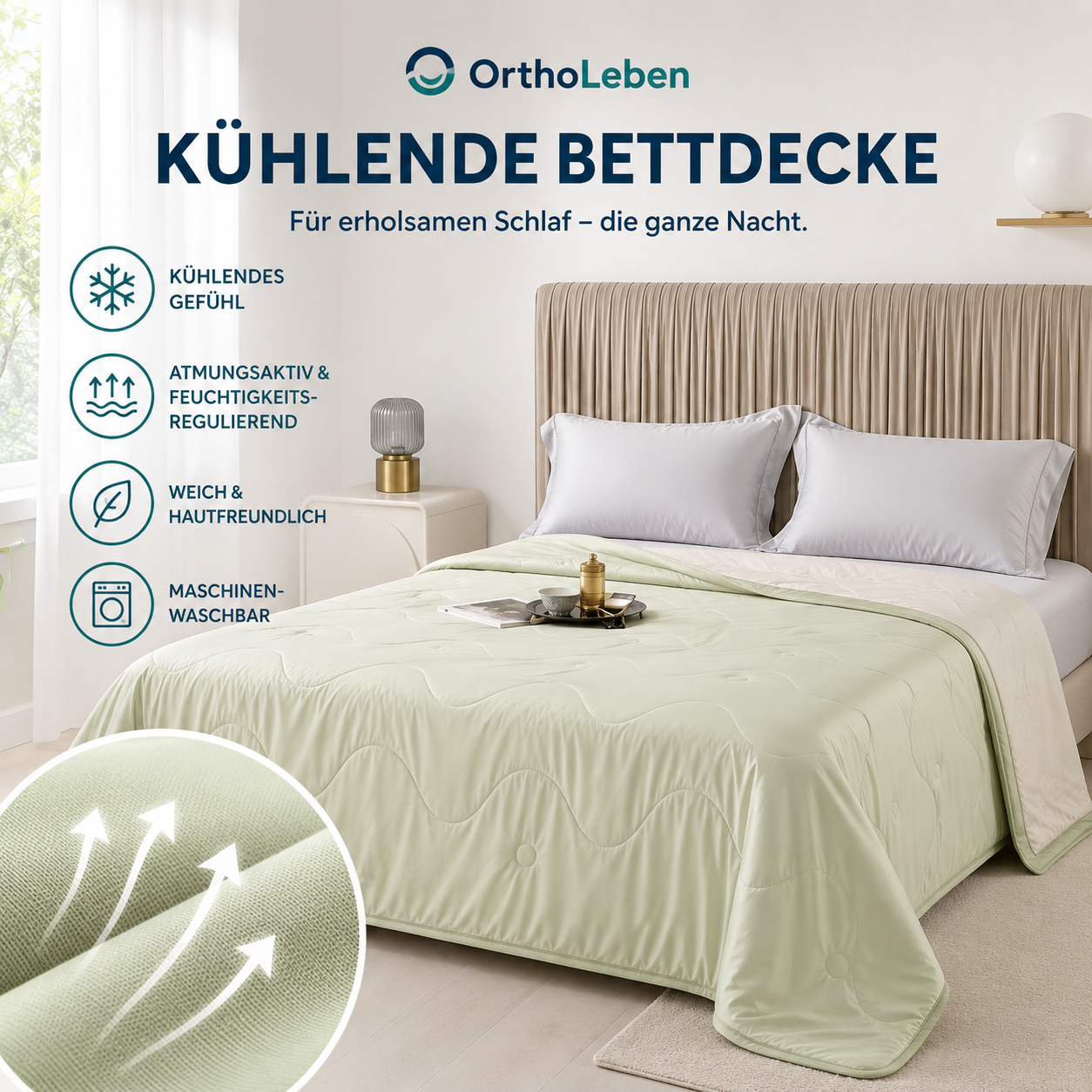 OrthoLeben® Cooling Bettdecke
