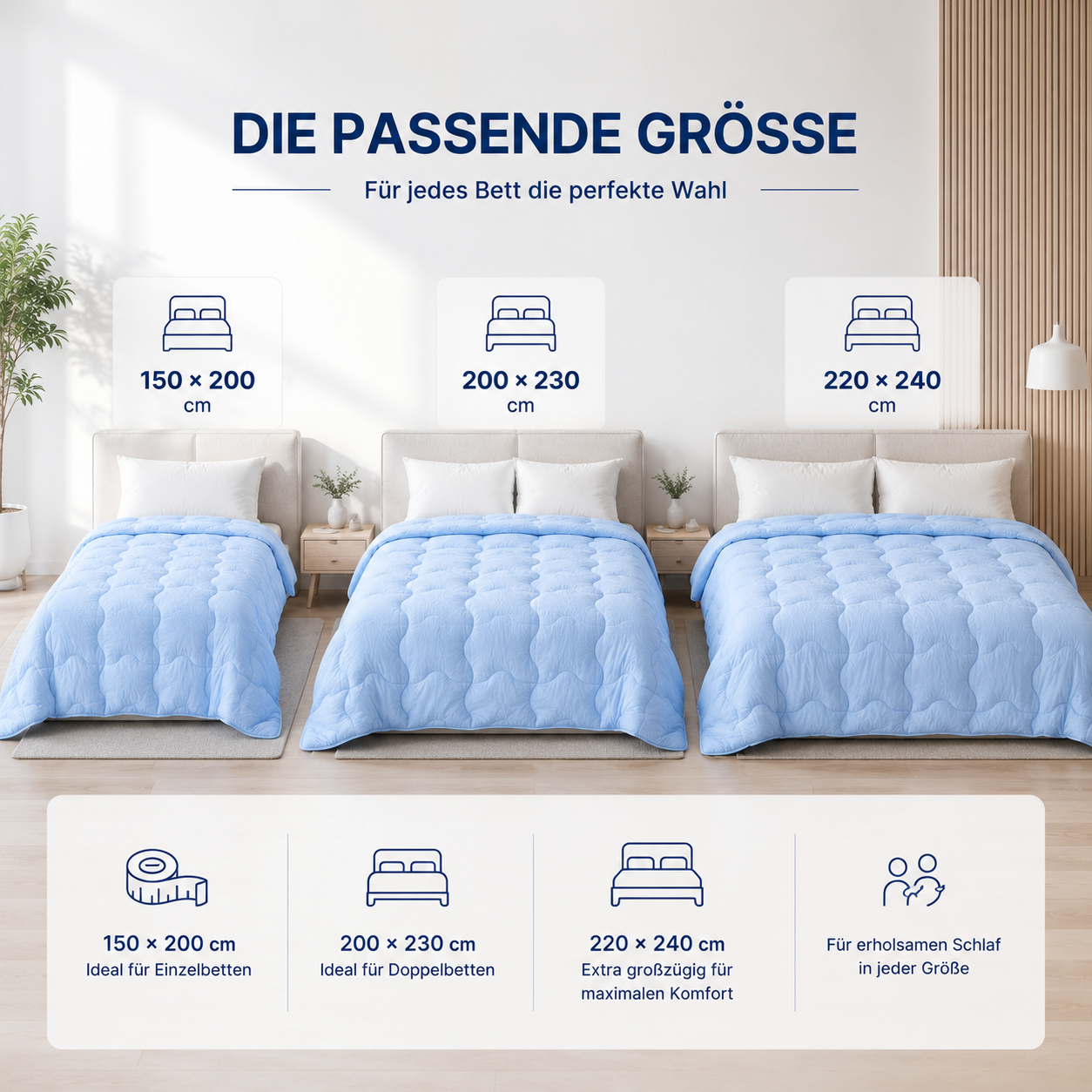 OrthoLeben® Cooling Bettdecke