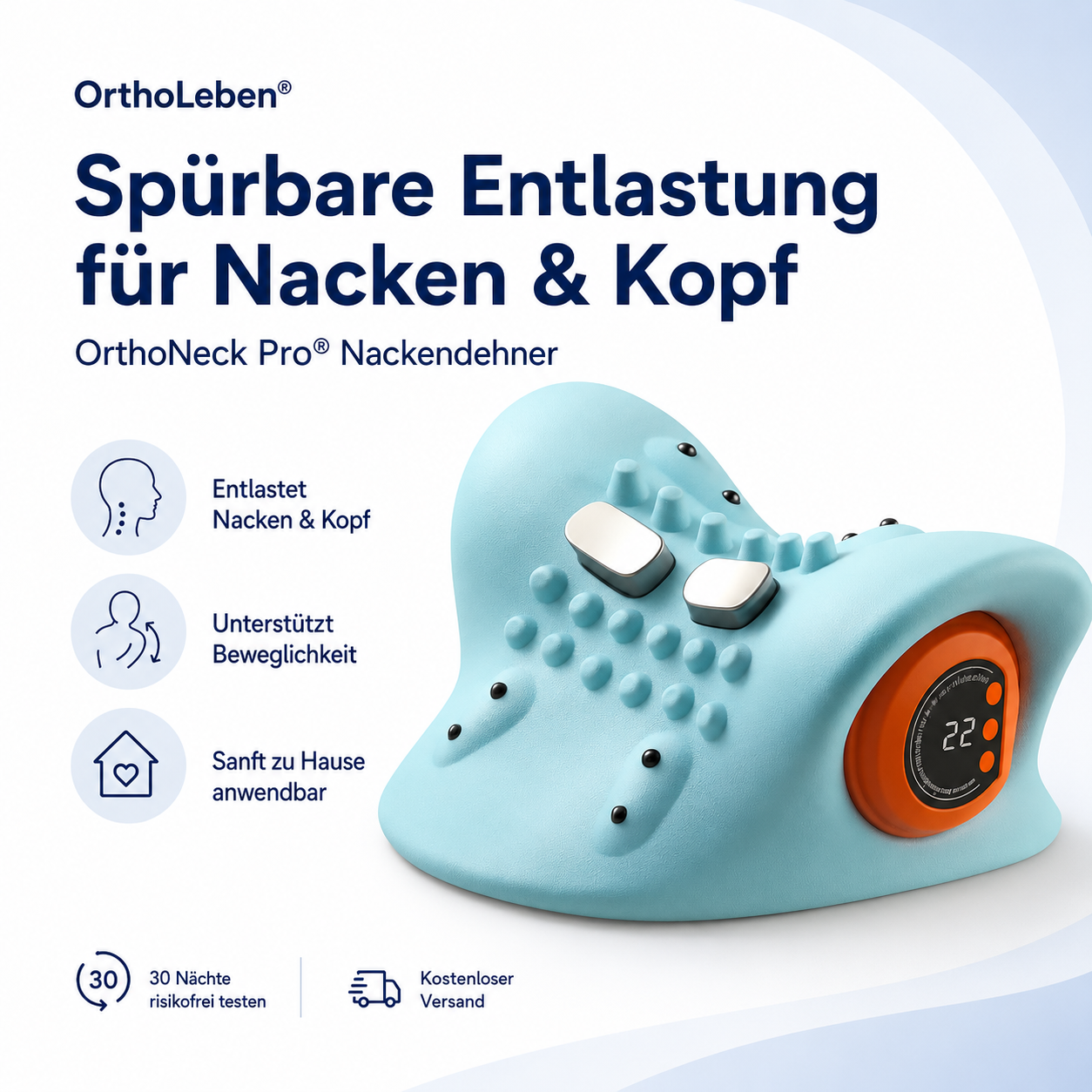 OrthoNeck Pro - Nackendehner