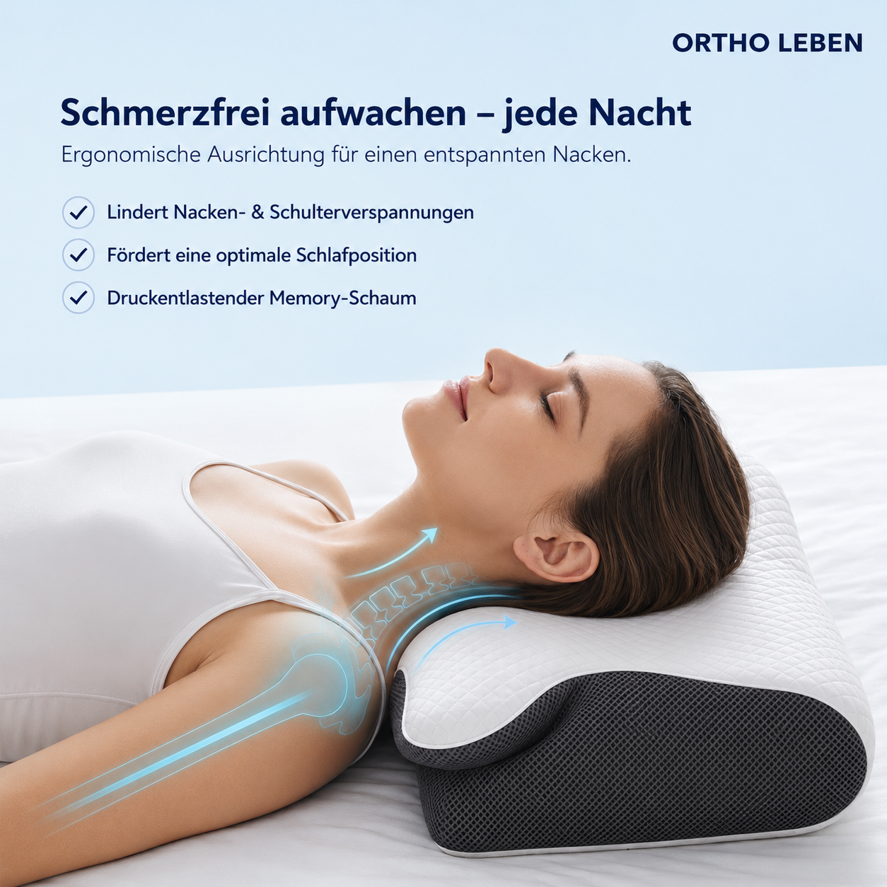 ErgoSleep Memory Kissen