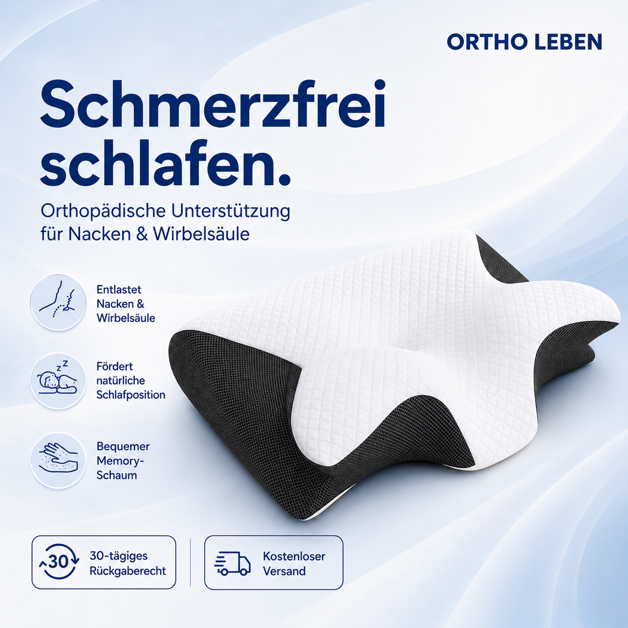 ErgoSleep Memory Kissen