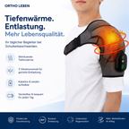 OrthoShoulder Pro™ – Intelligente Wärme- & Massagebandage für die Schulter