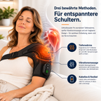 OrthoShoulder Pro™ – Intelligente Wärme- & Massagebandage für die Schulter