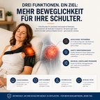 OrthoShoulder Pro™ – Intelligente Wärme- & Massagebandage für die Schulter