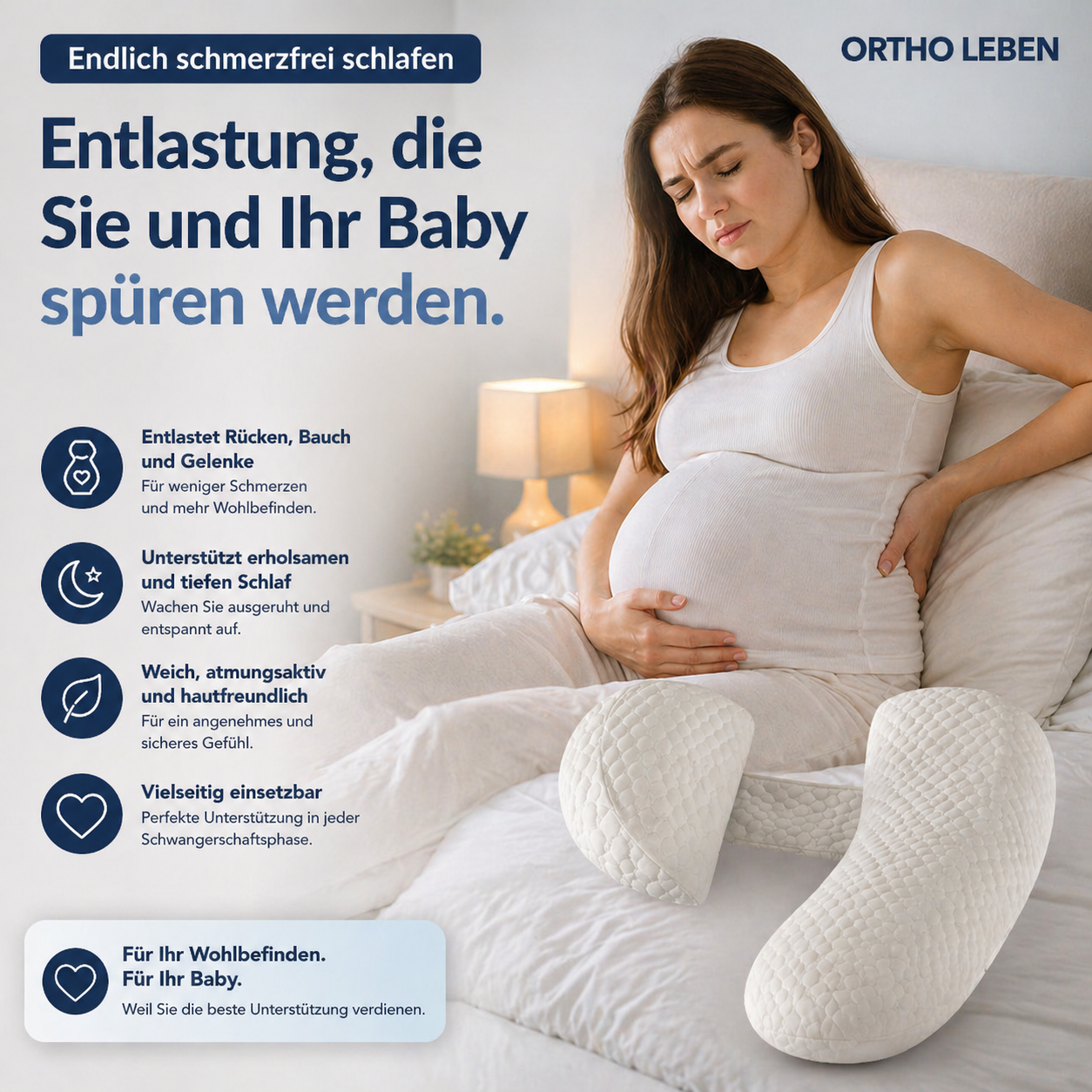 BellyNest - Schwangerschafftskissen
