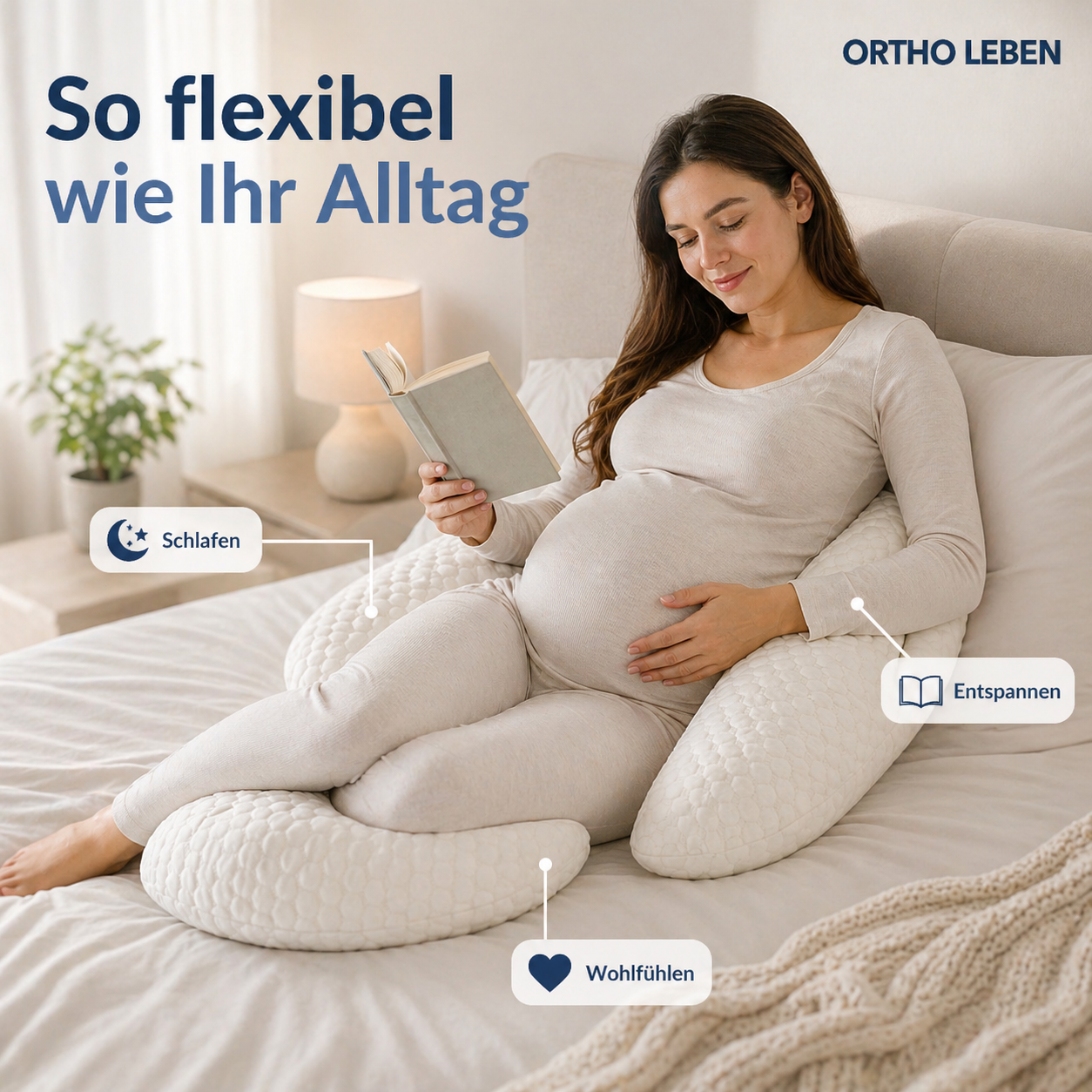 BellyNest - Schwangerschafftskissen