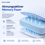 OrthoLeben CoolSleep Memory Kissen