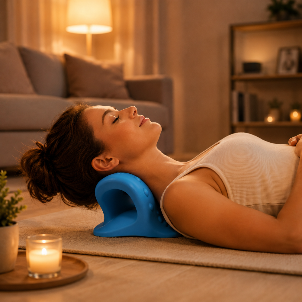 stressless nacken hängematte OrthoNeck – Ergonomischer Nackenstrecker | Schnelle Linderung bei Nackenschmerzen