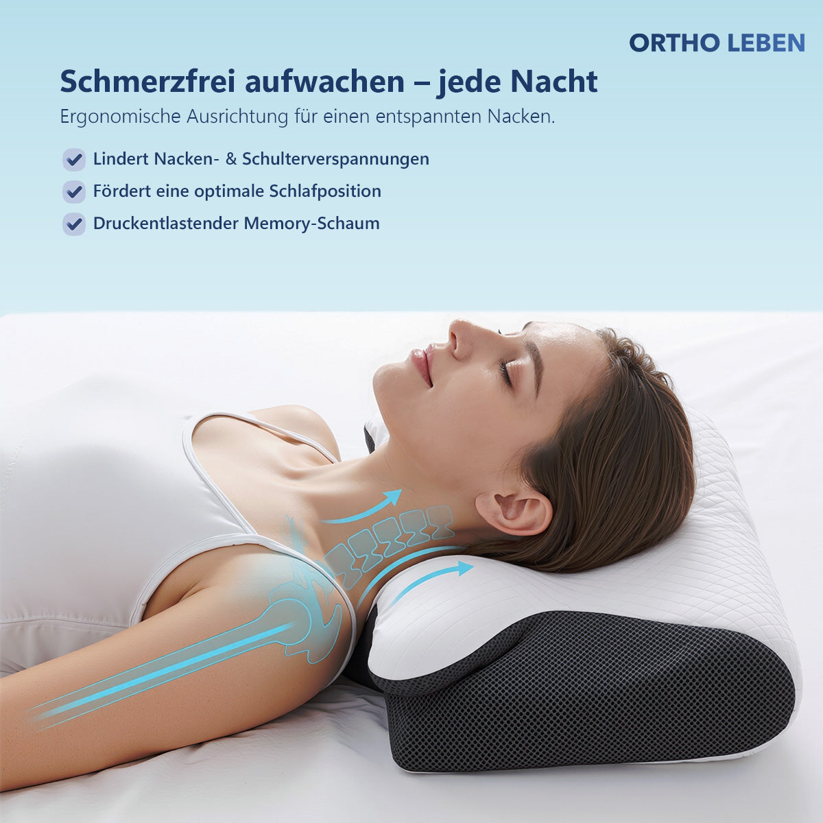 ErgoSleep Memory Kissen