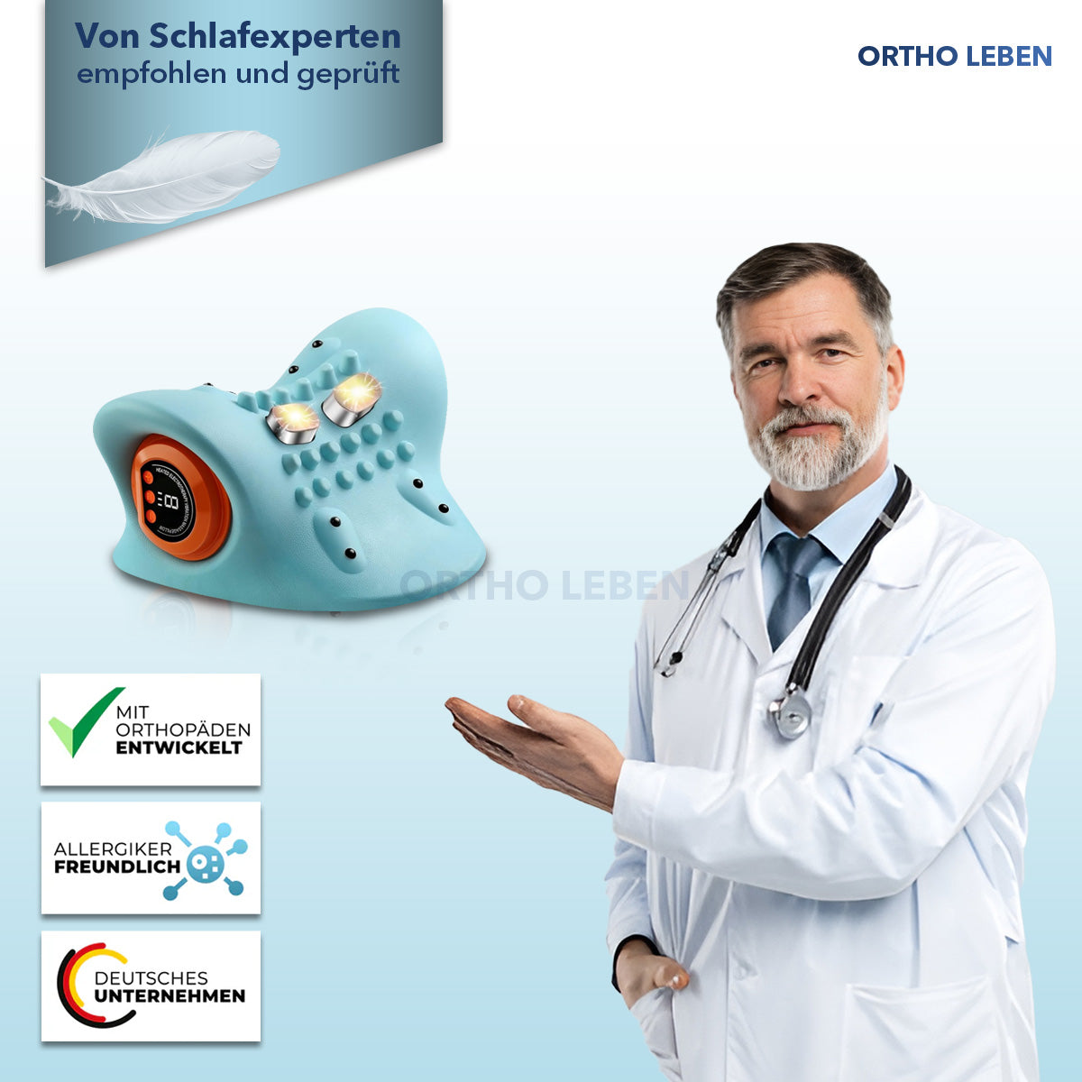 OrthoNeck Pro - Nackendehner