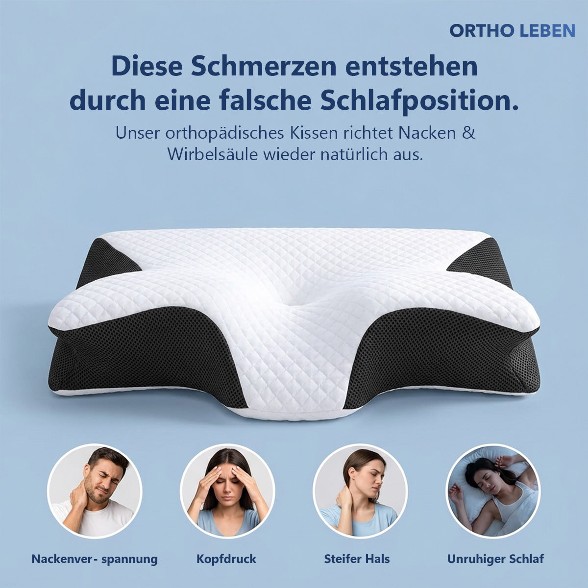 ErgoSleep Memory Kissen