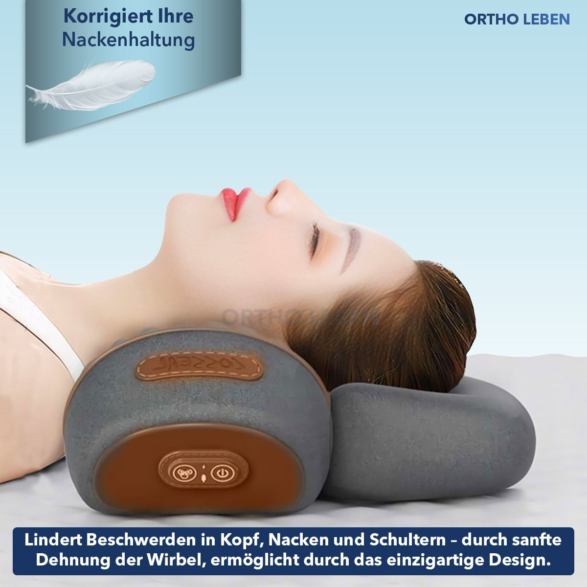 OrthoFisio - 3 in 1 Nackenmassagegerät