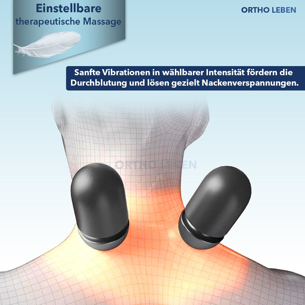 OrthoFisio - 3 in 1 Nackenmassagegerät