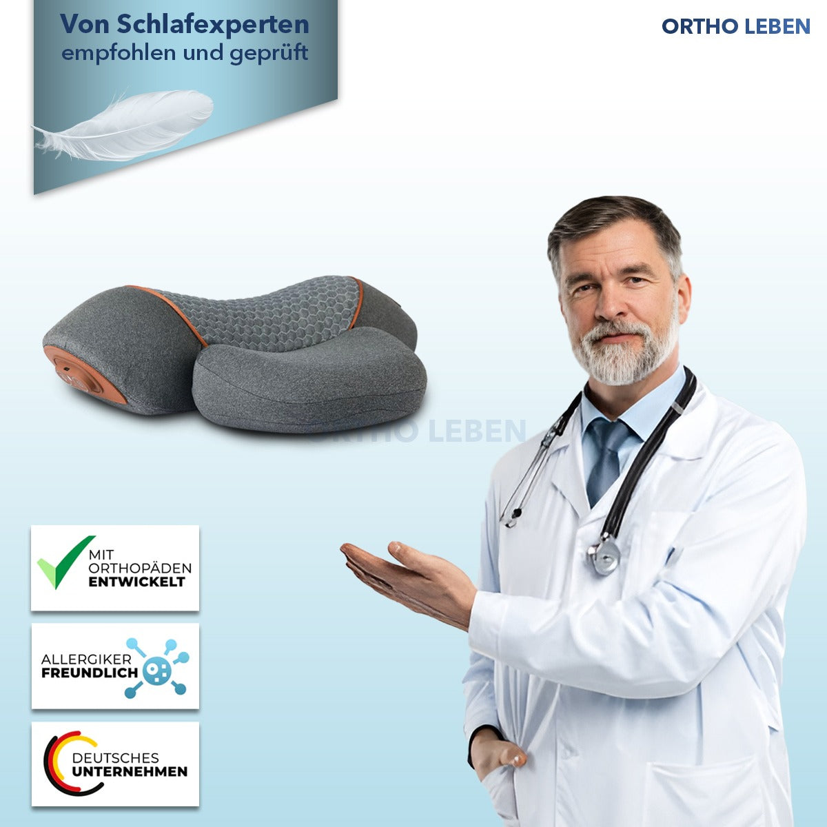 OrthoFisio - 3 in 1 Nackenmassagegerät