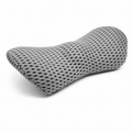 Lendenstützkissen aus Memory Foam in Hellgrau